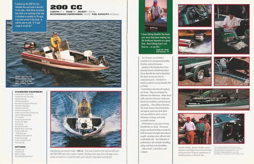 Bumble Bee 1990s Brochure