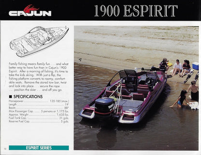 Cajun 1994 Brochure