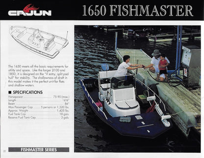 Cajun 1994 Brochure