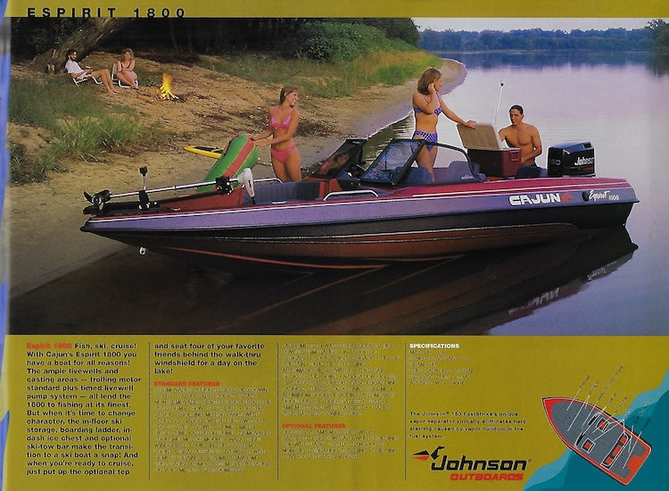 cajun 2050 fish ski site www.bbcboards.net Cajun 1996 Ragin Cajun & Esprit Brochure – SailInfo I boatbrochure.com