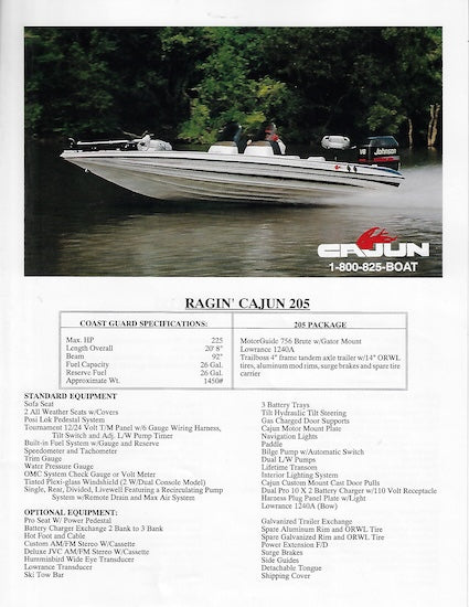 Rajin Cajun Brochure