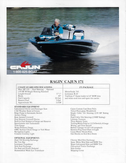 Rajin Cajun Brochure