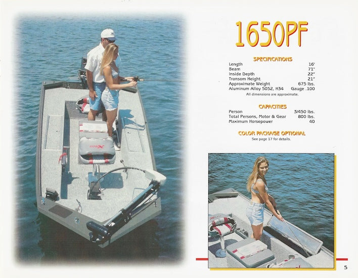 Aluma Weld 1996 Xpress Brochure