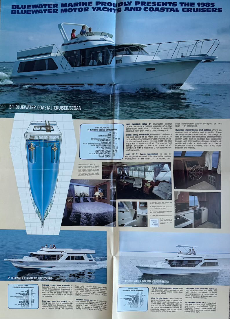 Bluewater 1985 Poster Brochure