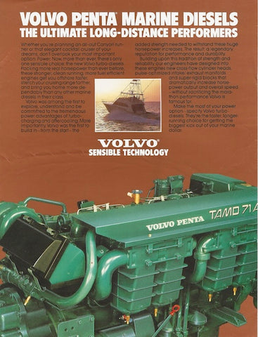 Volvo 1987 Diesels Brochure
