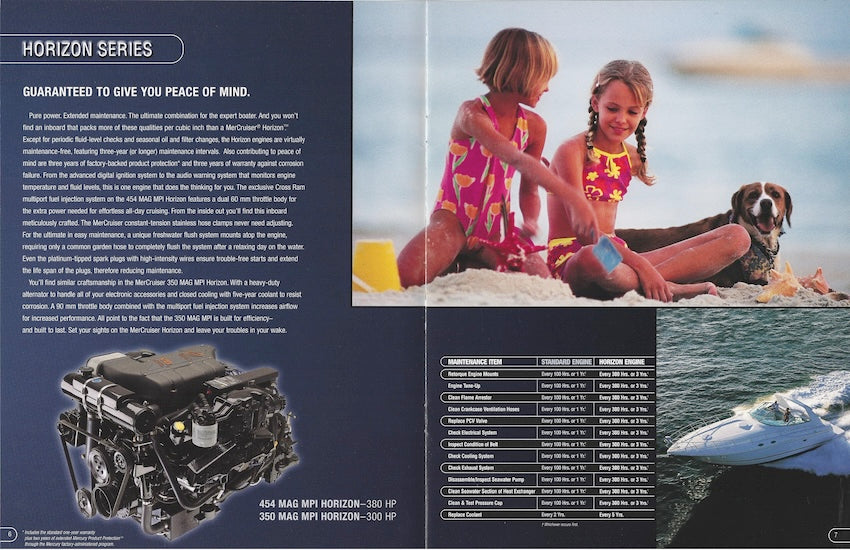 Mercury 2000 Mercruiser Inboards Brochure