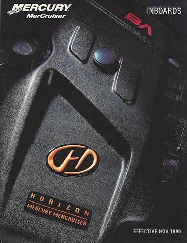 Mercury 2000 Mercruiser Inboards Brochure