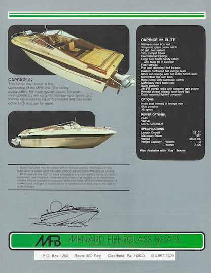 MFB 1980s Brochure