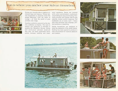 Sylvan 1969 Houseboat Brochure