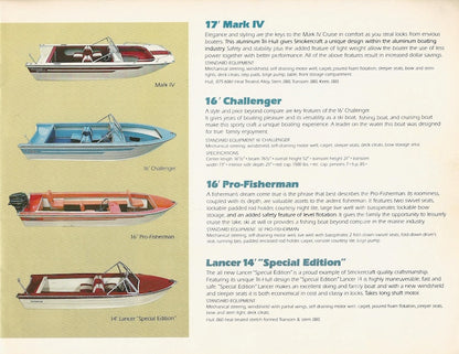 Smoker Craft 1978 Brochure