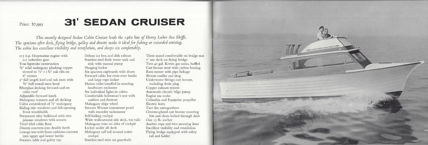 Luhrs 1962 Brochure