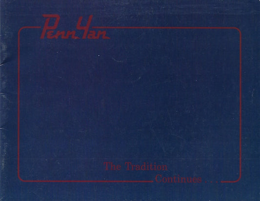 Penn Yan 1989 Brochure
