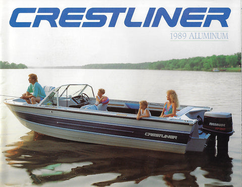 Crestliner 1989 Aluminum Brochure
