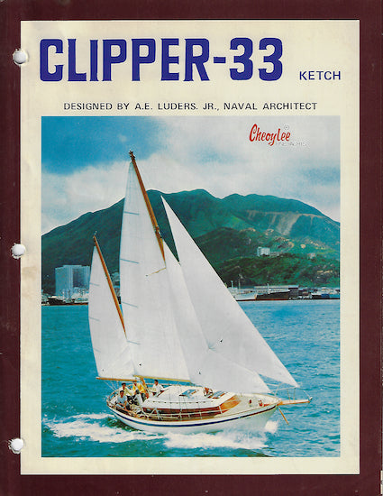 Cheoy Lee 33 Clipper Brochure