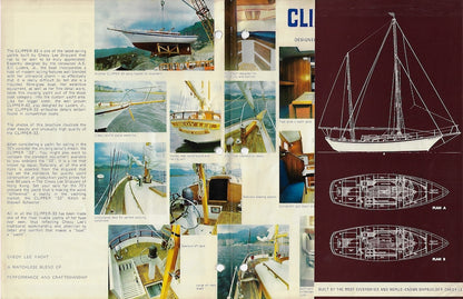 Cheoy Lee 33 Clipper Brochure