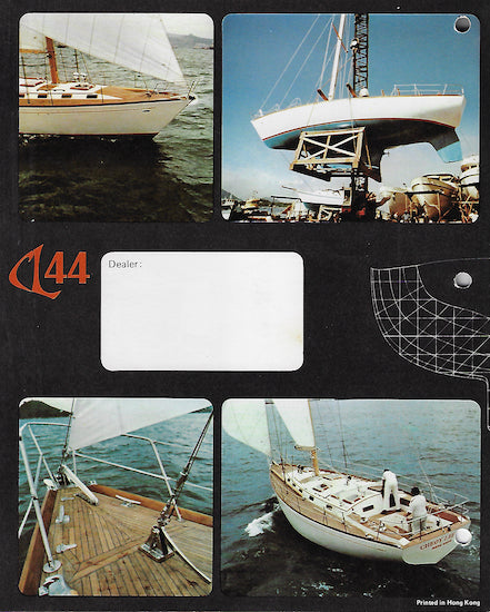Cheoy Lee 44 Brochure Package