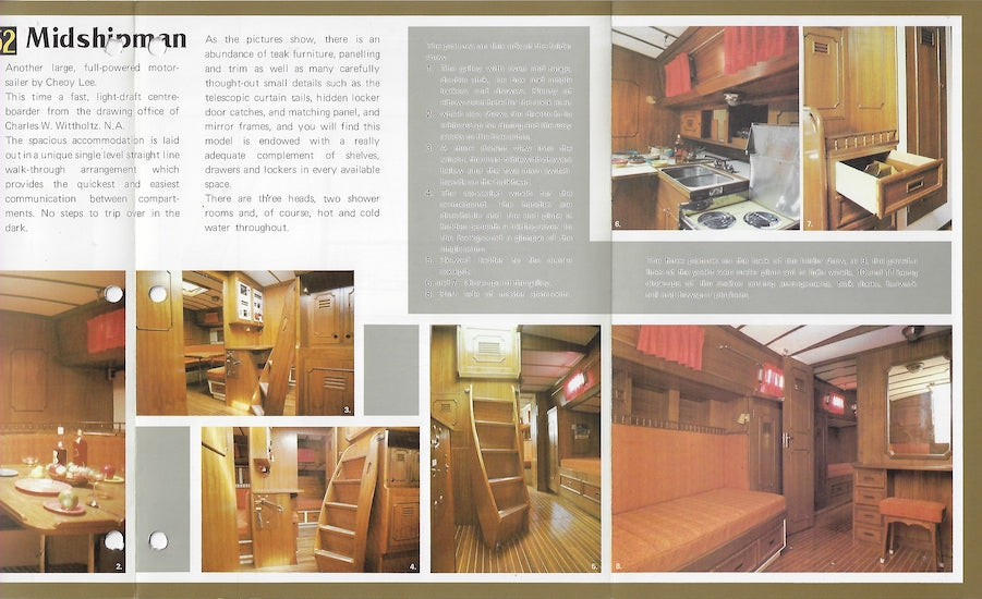 Cheoy Lee Midshipman 52 Brochure