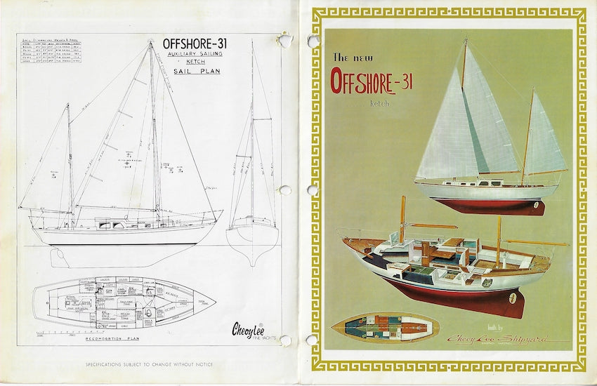 Cheoy Lee 31 Offshore Brochure