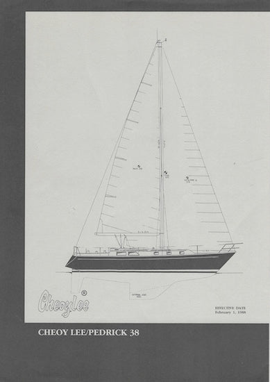 Cheoy Lee 38 Pedrick Digital Specification Brochure