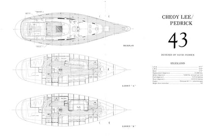 Cheoy Lee 43 Pedrick Digital Launch Brochure