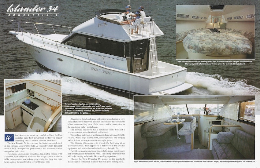 Catalina Islander 34 Brochure