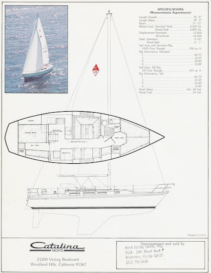 Catalina 36 Brochure