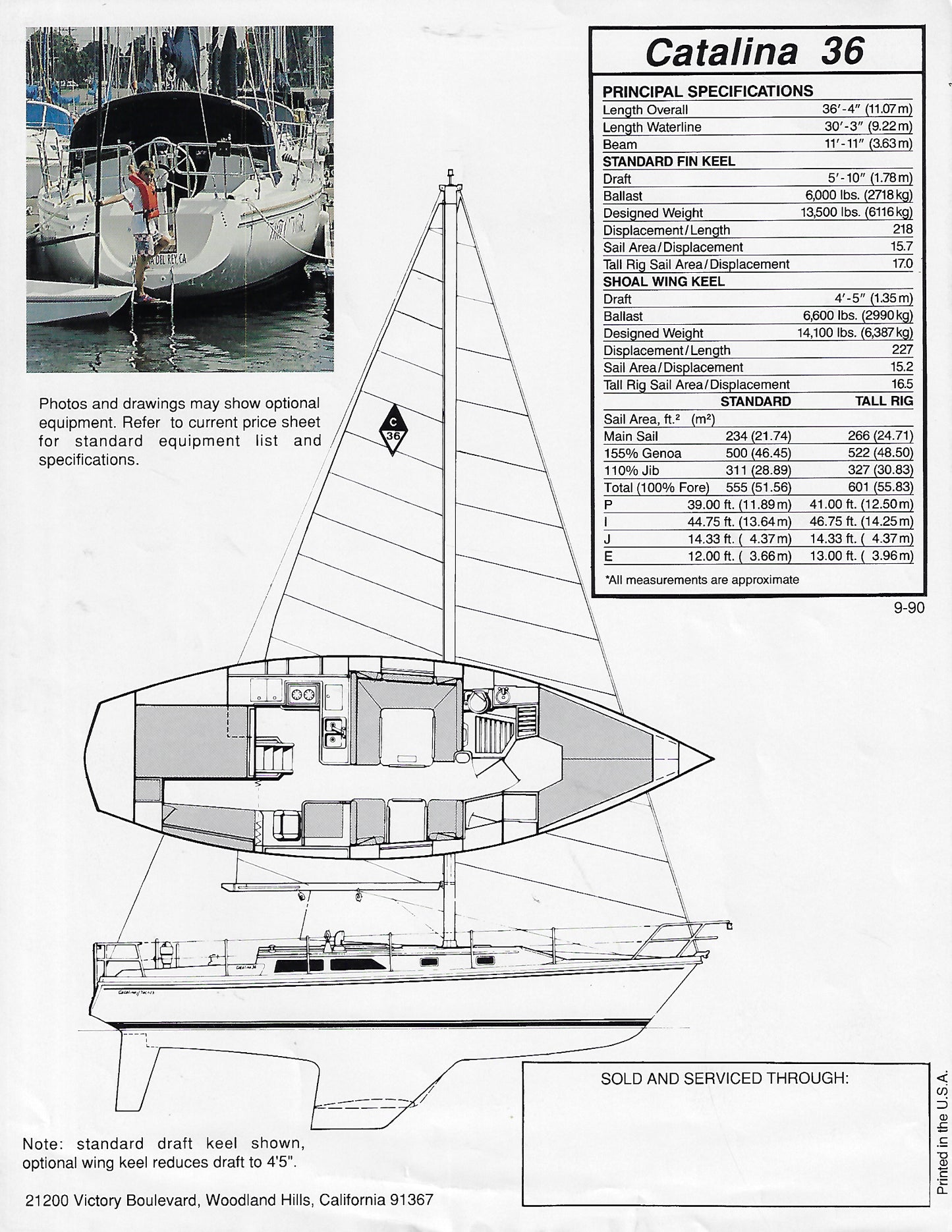 Catalina 36 Brochure