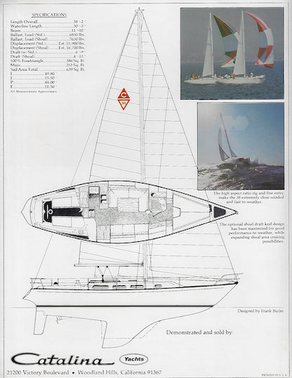 Catalina 38 Brochure
