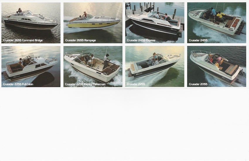 Crestliner 1980 Poster Brochure