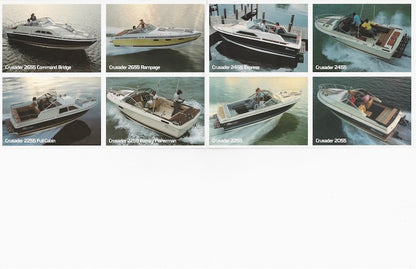 Crestliner 1980 Poster Brochure