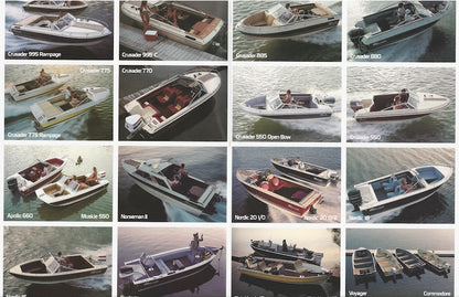 Crestliner 1980 Poster Brochure
