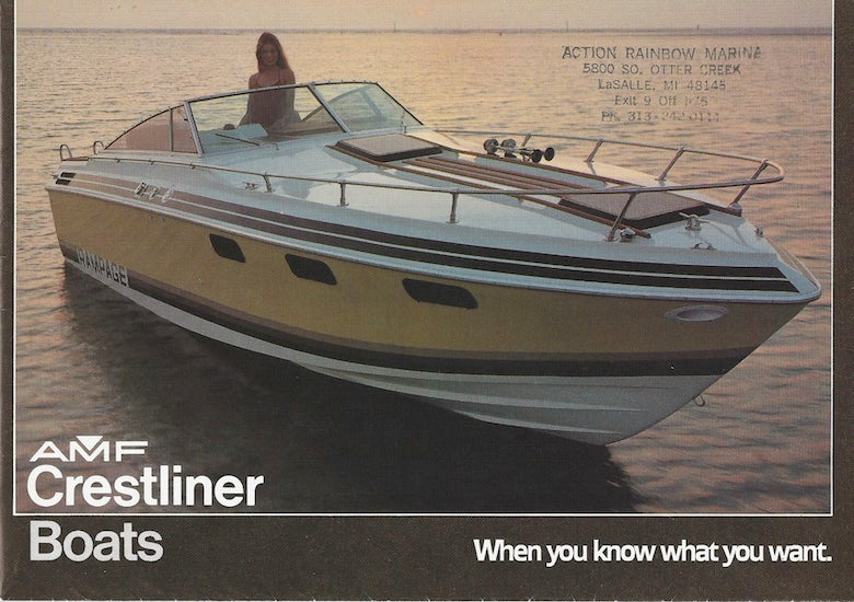 Crestliner 1980 Poster Brochure