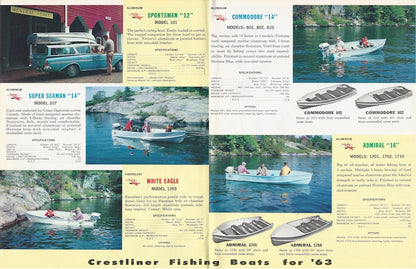 Canbar Canadian Crestliner 1963 Brochure