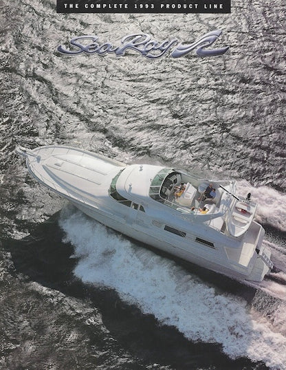 Sea Ray 1993 Poster Brochure
