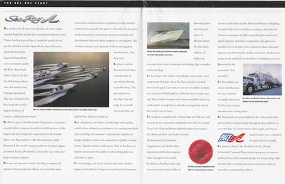 Sea Ray 1993 Poster Brochure