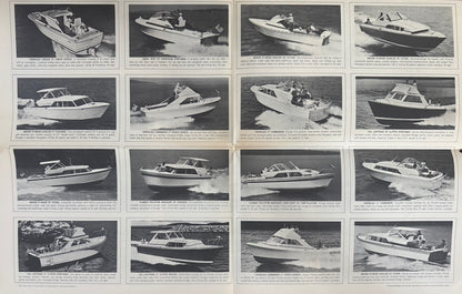 Chris Craft 1968 Poster Brochure