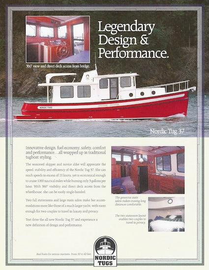 Nordic Tugs 37 Brochure