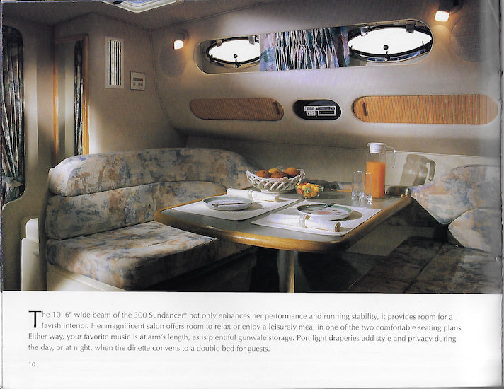 Sea Ray 1996 Sport Cruisers Brochure