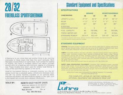 Luhrs 28/32 Brochure