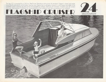 Owens Flagship 24 Cruiser Specification Brochure