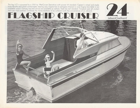 Owens Flagship 24 Cruiser Specification Brochure