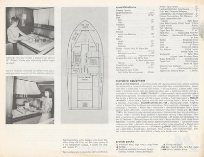Owens Raider 26 Sea Skiff Express Specification Brochure