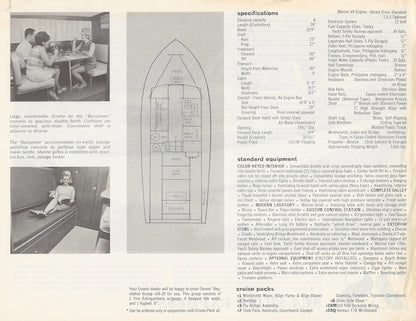 Owens Buccaneer 28 Sea Skiff Express Specification Brochure