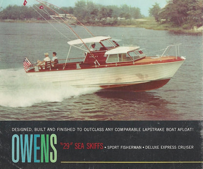Owens 29 Sea Skiff Series Brochure