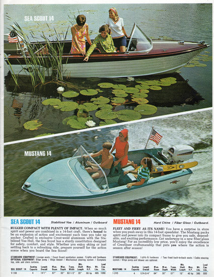 Crestliner 1969 Brochure