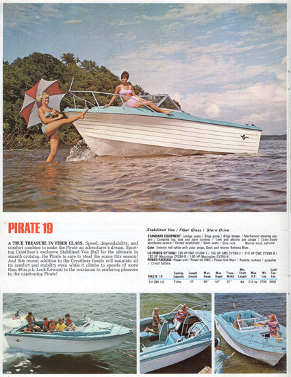 Crestliner 1969 Brochure