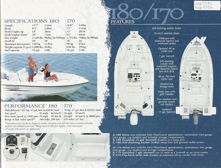 Hydra Sports 2000 Seahorse Brochure