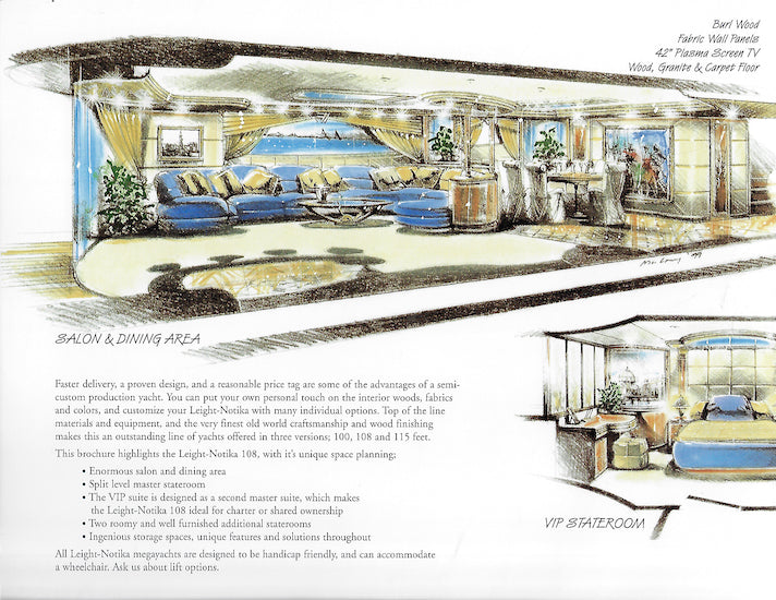 Leight Notika 108 Motoryacht Brochure