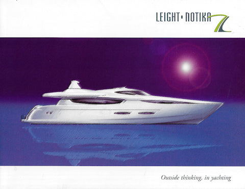 Leight Notika 108 Motoryacht Brochure