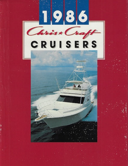 Chris Craft 1986 Cruisers Brochure